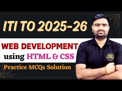HTML Practice MCQs Solution