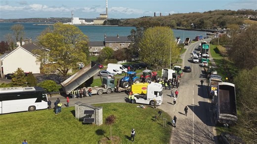At a glance: Fuel blockades in Cork, Galway and Limerick