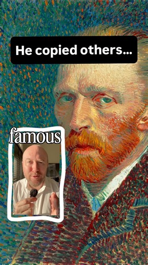 Van Gogh Copied Everyone Before He Was Famous #art #artist