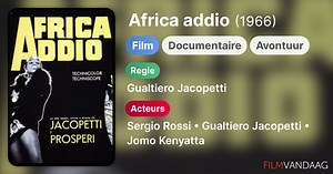 Africa addio (1966)