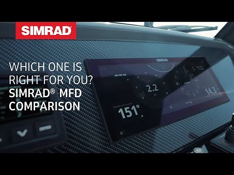 Simrad® MFD Comparison: Which One Is Right for You?