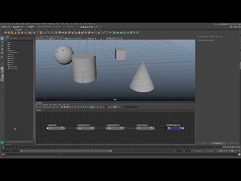 Maya: Intro to node editor
