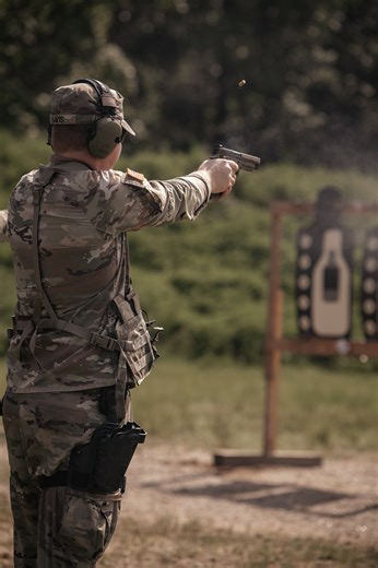 2.1K views · 51 reactions | Locked, load, trained and ready. The Soldiers of your 109th Military Police Battalion sharpen their skills on the range. Assist. Protect. Defend. 130th Maneuver Enhancement Brigade  Sgt. wesley Riley #NCNG #WarFighterWednesday | North Carolina National Guard | Facebook