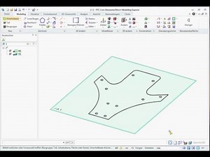 PTC Creo Elements Direct Modeling | DXF/DWG auf Arbeitsebene importieren