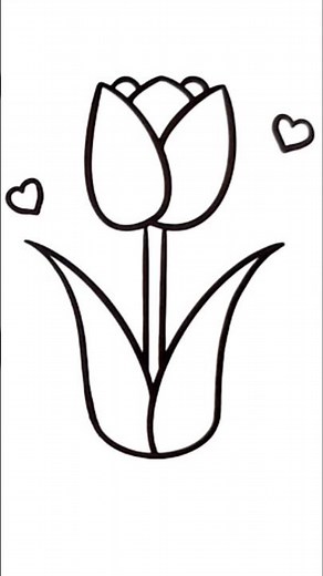comment dessiner une rose facilement