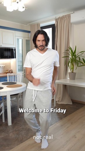 It's time to rest😎 #keanu #reeves #keanureeves #dance #unrealkeanu #unrealreeves #friday #weekend