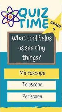 Science Challenge! | Grade 5 Science Quiz 10