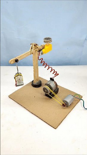 DIY Weight Lifting Machine with DC Motor – Easy & Powerful!
