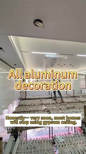#AluminiumCeiling #MetalCeilingSystem #InteriorConstruction #CommercialRenovation #BuildingMaterials