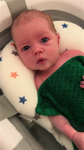 ugh it's already flying by 🥲 #baby #bath #bathtime #growingup