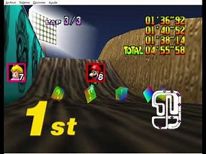 MARIO KART 64 Gameplay Star Cup 150cc Luigi Part 1