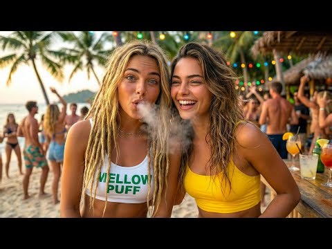 Tropical Reggae Flow 🌴 Feel Good Island Music to Drift Away 💨