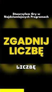 Losowanie liczb do Gry w Notatniku 🎲