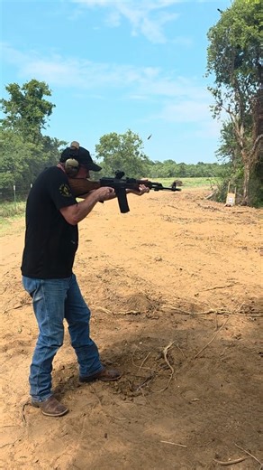 M90 with a perfectly tuned gas system. ALG ultimate trigger. #fyp #ak47shorts #fypage #zastava