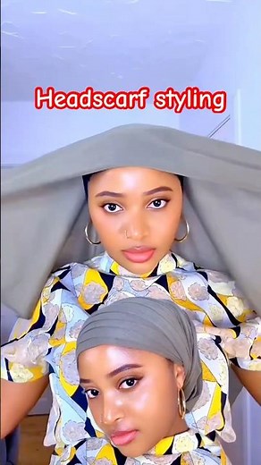 Easy Headscarf Tutorial | Headwrap Style #shorts