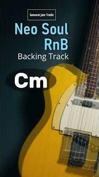 Neo Soul RnB Guitar Backing Track in Cm – Chill Groove 90BPM (SJT-097) #backingtrack #guitar