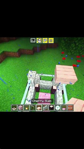 Cat house in Minecraft #shortsfeed #viral #shorts