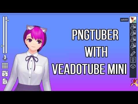 How To Become A PNGTUBER with VEADOTUBE MINI | A Lazy Guide