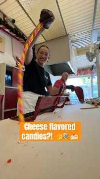 Do we add CHEESE flavor to our candies?! 🧀🍭🍰