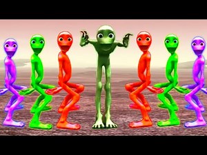 Alien dance | Funny alien | Dame tu cosita | Funny alien dance | Green alien dance | Dance song