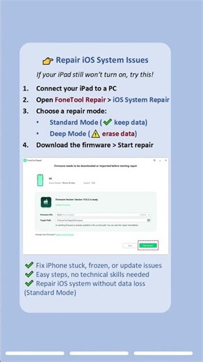 iPad Stuck on a Black Screen and Won’t Turn On? Check These First!