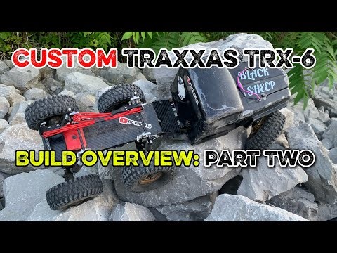 Part TWO: Complete Overview TRX6 Traxxas 6x6 RC Rock Crawler - DETAILS INSIDE