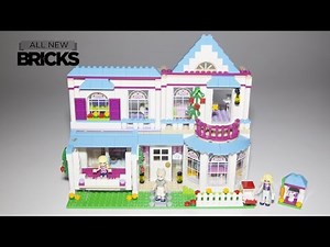 Lego Friends 41314 Stephanie's House Speed Build