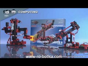 Robots FischerTechnik en RO-BOTICA