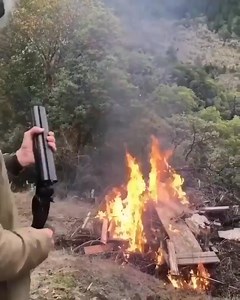 Dragon's Breath bullets, for sure, pretty effective and pretty scary too. I love that ammo | Defence Express