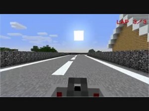 【Minecraft】carmodで走れるサーキットつくったった FINAL LAP【ゆっくり】