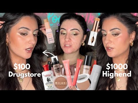 Drugstore DUPES better than the high end version on acne/textured skin