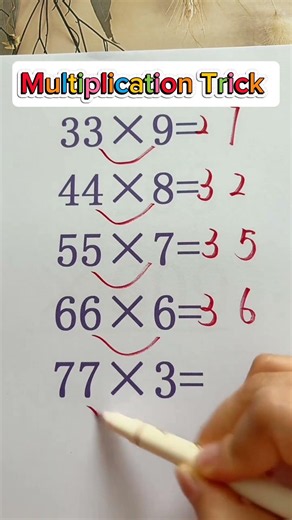 Smart Students Will Understand This 💡#maths #mathstricks #mathskills #mathctober #multiplication