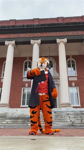 Once a Tiger, always a Tiger. Happy graduation week🧡 #clemson #graduation