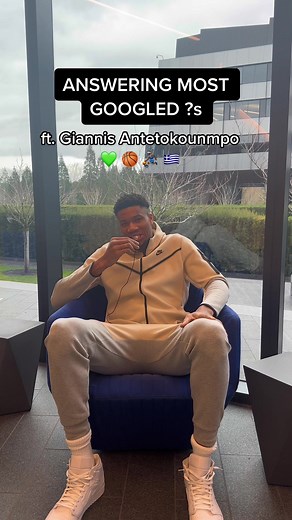 Sitting down with #Giannis to answer some of your most searched questions…🫣 #nba #rapidfire