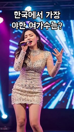 한국에서 가장 야한 여가수는 누구인가?