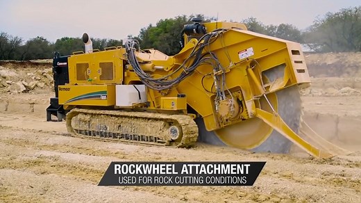 5.1K views · 65 reactions | The Vermeer T655 Commander 3 trencher can power through tough ground conditions using trencher, rockwheel or bucketwheel attachments. See it in action. https://bit.ly/3fEsv7q | Vermeer Infrastructure | Facebook