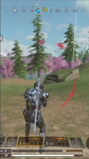 Clean sniper mid air kill on Platform Call of Duty Mobile Battle Royale