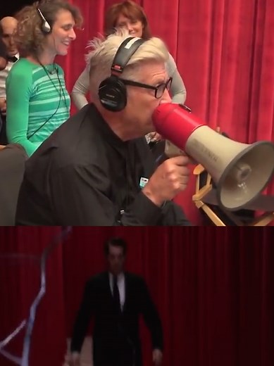 David Lynch Directing Kyle MacLachlan in Twin Peaks