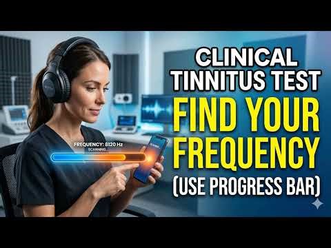 Tinnitus Frequency Finder - Find Your Match (Official Hearing Test)