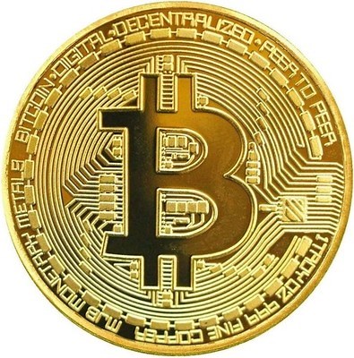 Bitcoin Coin Crypto Gold Plated Metal Bitcoin w/Protective Capsule FREE SHIPPING | eBay
