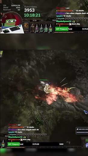 PoE 3.28 Spicysushi_poe R.I.P #2 VS Boss...