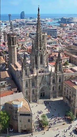 Barcelona, Spain 🇪🇸 Stunning Aerial Drone Views in 4K HDR
