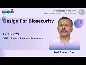 Lecture 25 : SPR : Surface Plasmon Resonance