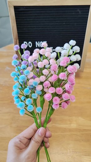 How to make gypsophila using fuzzywire #fuzzywireflower #gypsophila #babybreath #pipecleanerart #pipecleaner #fyp #fyppppppppppppppppppppppp #fypage #fypviraltiktok🖤シ゚☆♡ #fypviraltiktok #fypシ