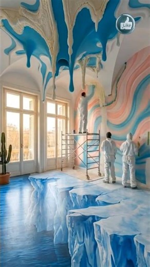 Extreme DIY: Liquid Art Room Transformation! 🎨