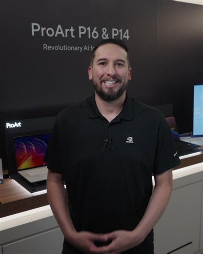 Join NVIDIA's @GeForce_JacobF as we check out the new @ASUS ProArt P16 & P14 laptops, powered by the RTX Spark superchip. 🔥💻 P16: 16" 4K 120Hz OLED💻 P14: 14" 3K 120Hz OLED✨ ASUS Lumina Pro touchscreens (1600 nits!)🤫 Triple heat pipe cooling at just ~40 dBWhich one are you picking? 👇