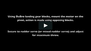 A short demo of the home brew Thrust Vector modification