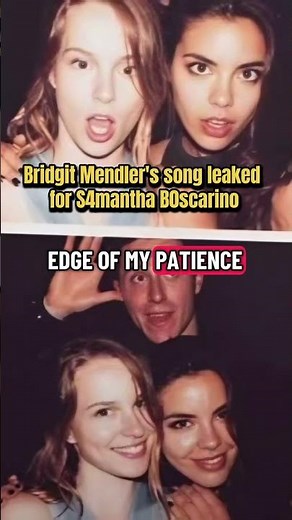 Bridgit Mendler's song about EX best friend Samantha Boscarino (LOYALTIES)