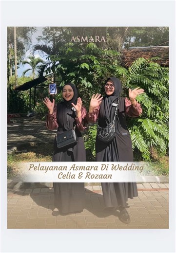 Moment tim Asmara saat melayani klien di hari bahagianya🥰💕 #bridalmanado #bridalmuslimmanado #asmaraislamicbride #weddingday #weddingadat