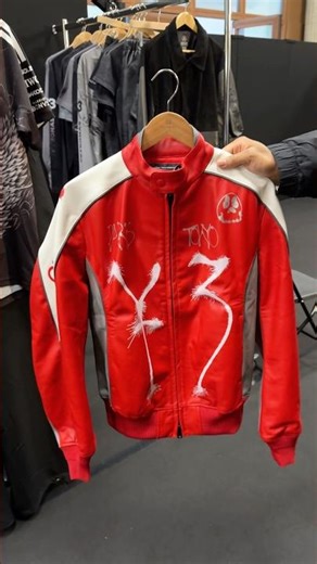 Adidas Y-3 FW26 X Chito Leather Jacket
